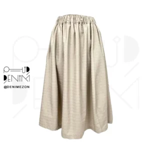 دامن گندم دنیم مزون رو