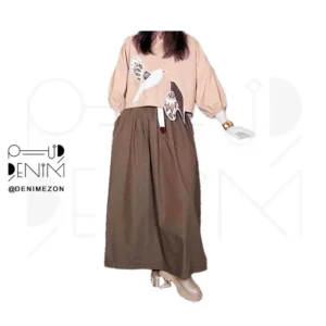 ست بلوز دامن آمین دنیم مزون