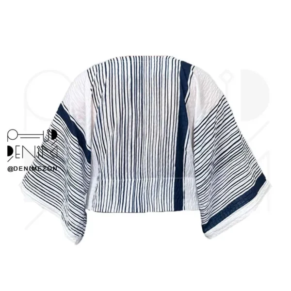 بلوز-دریا-پشت-دنیم-مزون