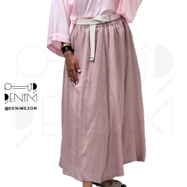 دامن-خاتون-لایو-اکشن-دنیم-مزون