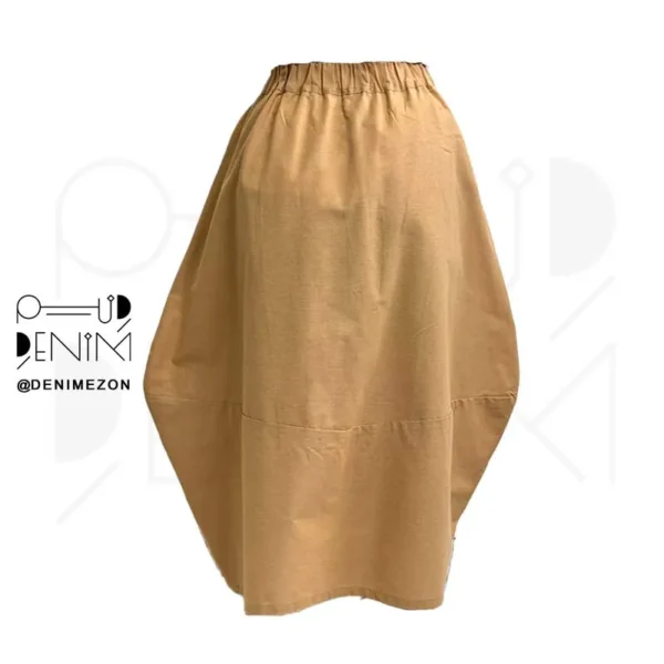 دامن-یزد-نخودی-نارنجی-پشت