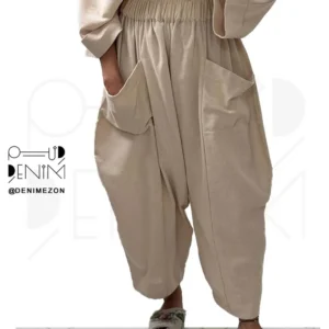 شلوار-آوریا-تن-خور-دنیم-مزون