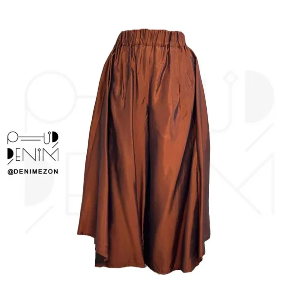 شلوار-دامنی-سالومه-نمای-روبرو-مسی