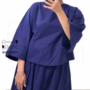 شومیز-یارا-سورمه-ای-تن-خور