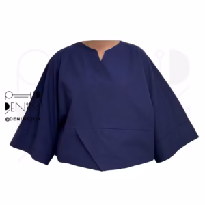 شومیز-یارا-سورمه-ای-نمای-روبرو