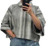 بلوز یقه ایستاده آذر دخت تن خور